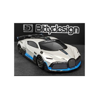 Bittydesign Divina Clear Body Shell for ARRMA Vendetta | Infraction Mega 1/8 RTR
