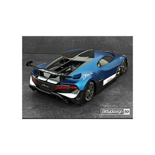 Bittydesign Divina Clear Body Shell for ARRMA Vendetta | Infraction Mega 1/8 RTR