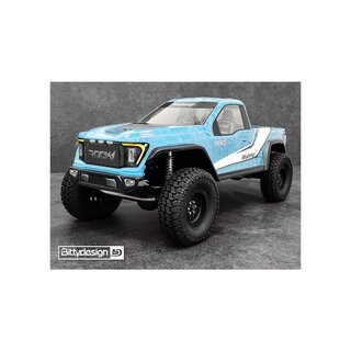 Bittydesign ROCK1 1/10 clear body for all 12.3 (313mm) wheelbase Rock Crawler, 1mm