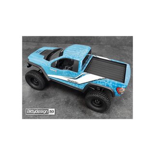 Bittydesign ROCK1 1/10 clear body for all 12.3 (313mm) wheelbase Rock Crawler, 1mm