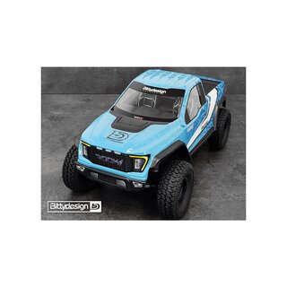 Bittydesign ROCK1 1/10 clear body for all 12.3 (313mm) wheelbase Rock Crawler, 1mm