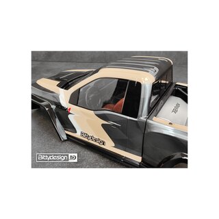 Bittydesign ROCK1 1/10 clear body for Vanquish VS4-10 Phoenix Rock Crawler, Pre-Cut, 1mm, full set (include the cab, the rear side panels, the interior cockpit)