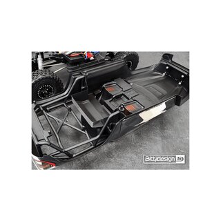 Bittydesign ROCK1 1/10 clear body for Vanquish VS4-10 Phoenix Rock Crawler, Pre-Cut, 1mm, full set (include the cab, the rear side panels, the interior cockpit)