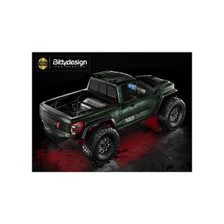 Bittydesign ROCK1 1/10 clear body for Vanquish VS4-10 Phoenix Rock Crawler, Pre-Cut, 1mm, full set (include the cab, the rear side panels, the interior cockpit)