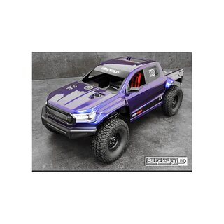 Bittydesign RR-Baja 1/10 Rock Crawler Body (Clear | Pre-Cut | 1mm | 313mm)
