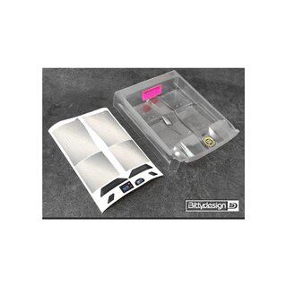 Bittydesign Clear interior cockpit (For RR-Baja/Ultra | Pre-Cut)