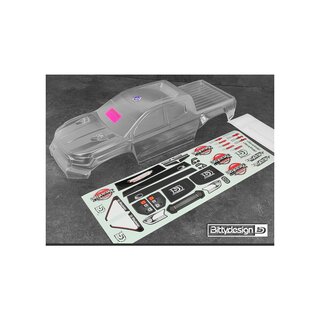 Bittydesign RR-Ultra 1/10 Rock Crawler Body (Clear | Pre-Cut | 1mm |  313mm)