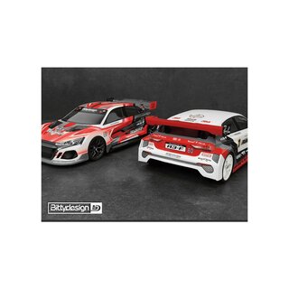 Bittydesign A3-F 1/10�FWD Body Clear 190mm (Lightweight - 0.7mm | B-Grade)