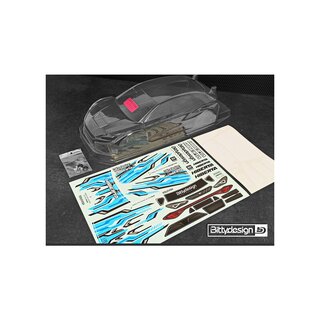 Bittydesign HIBERYA 1/10 clear body 190mm (for FWD)