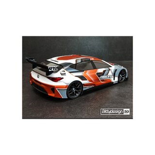 Bittydesign HIBERYA 1/10 clear body 190mm (for FWD)