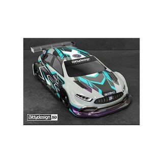 Bittydesign CA45-M 1/10 M-chassis clear body