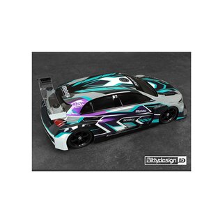 Bittydesign CA45-M 1/10 M-chassis clear body