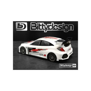 Bittydesign HC-M�1/10�clear body for M-chassis 210-225mm wheelbase