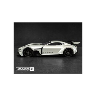 Bittydesign AHURA 1/10 GT clear body 190mm