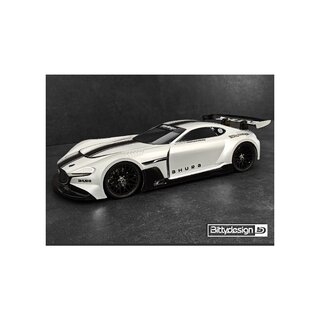 Bittydesign AHURA 1/10 GT clear body 190mm