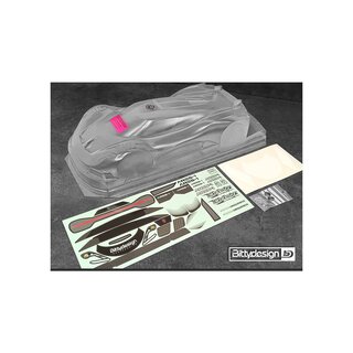 Bittydesign ARES-1  1/10 GT clear body 190mm