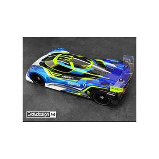 Bittydesign ARES-1  1/10 GT clear body 190mm