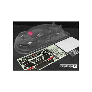 Bittydesign AR8-GT3 1/10 GT clear body 190mm