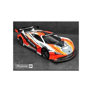 Bittydesign Seven20 1/10 GT clear body 190mm