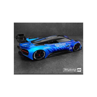 Bittydesign ARES-1 1/7 clear body for ARRMA Infraction/Limitless, 1.5mm thickness