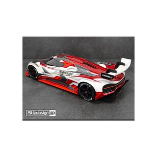 Bittydesign ARES-1 1/7 clear body for ARRMA Infraction/Limitless, 1.5mm thickness