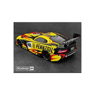 Bittydesign VPR 1/7 clear body for ARRMA Felony, 1.5mm thickness