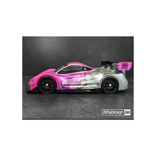 Bittydesign HYPER-GT8 1/8 GT clear body 325mm (LW | 1.0mm)
