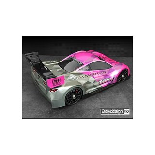 Bittydesign HYPER-GT8 1/8 GT clear body 325mm (LW | 1.0mm)