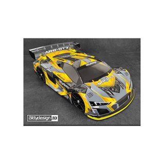 Bittydesign AR8-GT3 1/8 GT clear body 325mm (ULT | 0.75mm)