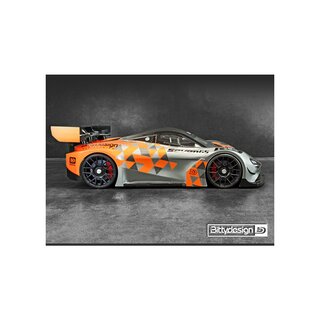 Bittydesign Seven65 1/8 GT clear body 325mm (ULT | 0.75mm)