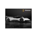 Bittydesign ARES-1 1/28 clear body compatible with Mini-Z