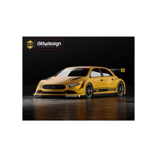 Bittydesign CA45 1/28 clear body compatible with Mini-Z