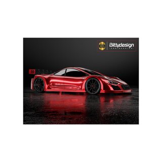 Bittydesign Eptron 1/28 clear body compatible with Mini-Z