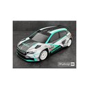 Bittydesign SKODA Fabia RS Rally2 1/10 190mm rally clear...