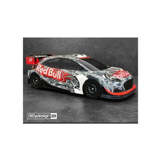 Bittydesign P10R 1/10 190mm rally clear body
