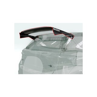 Bittydesign SKODA�Fabia RS Rally2�clear wing replacement, 1,5mm extra hard, Pre-Cut