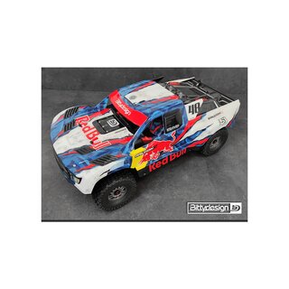 Bittydesign FALCON-X 1/7 clear body for ARRMA Mojave 6S BLX, Pre-cut, 1.5mm