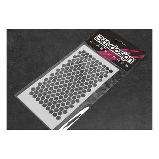 Bittydesign Vinyl Stencil - Honeycomb V1 large