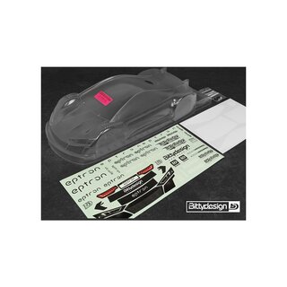 Bittydesign Eptron 1/10 190mm TC clear body - Light weight