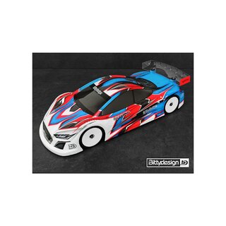 Bittydesign Eptron 1/10 190mm TC clear body - Light weight