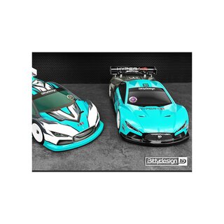 Bittydesign HYPER-HR 1/10 190mm TC clear body - Light weight