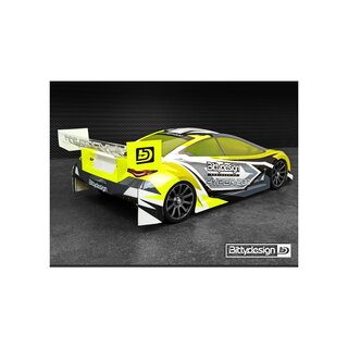 Bittydesign HYPER-200 Clear Body 1/10 TC 200mm nitro, Lightweight