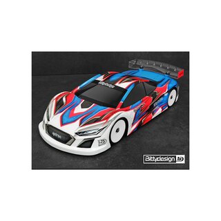 Bittydesign Eptron 1/10 190mm TC clear body - Ultra Lite weight