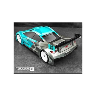 Bittydesign HYPER-HR 1/10 190mm TC clear body - Ultra Lite weight
