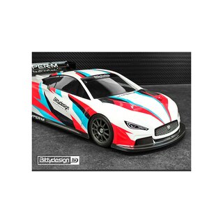 Bittydesign HYPER-M 1/10 M-chassis 210-225mm wheelbase body