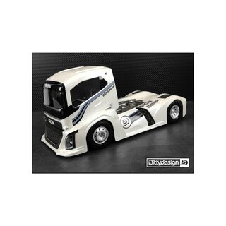 Bittydesign Iron 1/10 Truck Body Clear