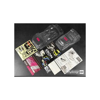 Bittydesign Iron 1/10 Truck Body Clear