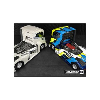 Bittydesign Iron 1/10 Truck Body Clear