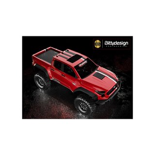 Bittydesign T-400 1/18 clear body for TRAXXAS TRX-4M, Pre-cut