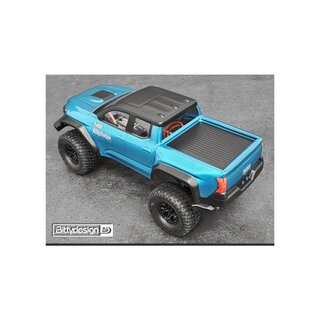 Bittydesign T-400 1/18 clear body for TRAXXAS TRX-4M, Pre-cut